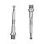HT Components Nano-S Pedal Axle Kit in Silver