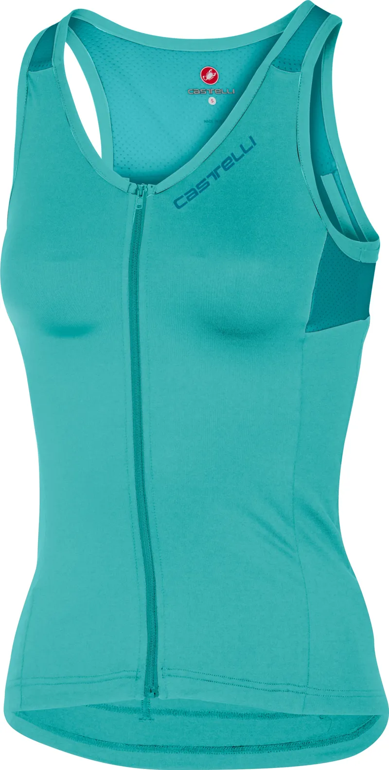 Castelli Solare Top Turquoise Marine Blue 