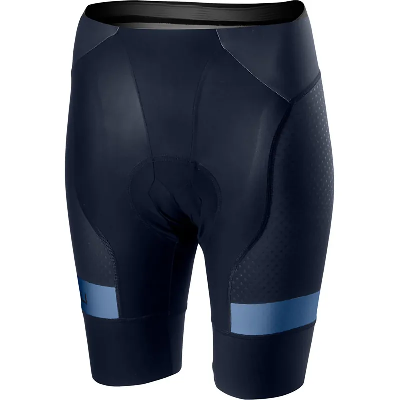 Castelli Free Aero Race 4 Womens Short Team Version Savile Blue Agate Blue 