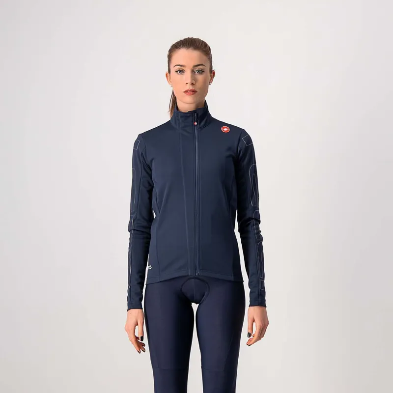 Castelli Transition Women's Jacket Savile Blue Bronze