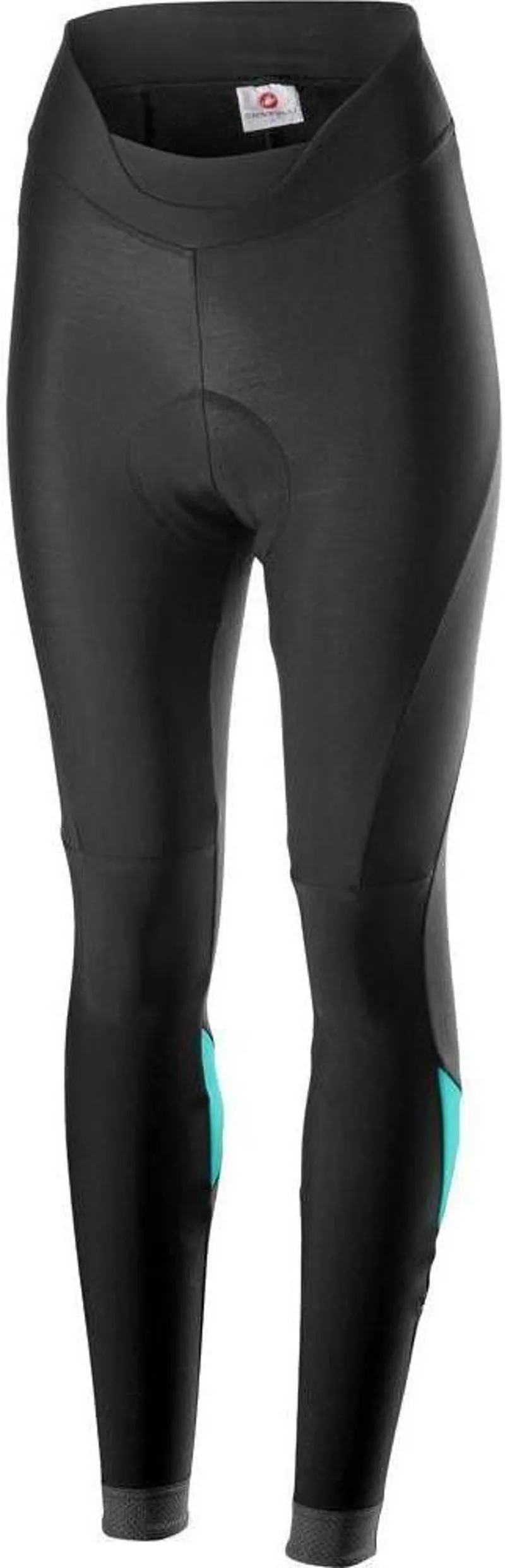 Castelli Velocissima Tight Black/Celeste 