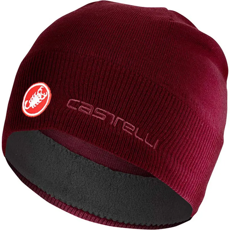 Castelli GPM Beanie Bordeaux uni