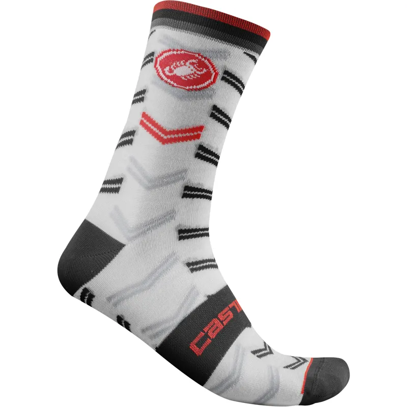 Castelli Transition 18 Sock White 