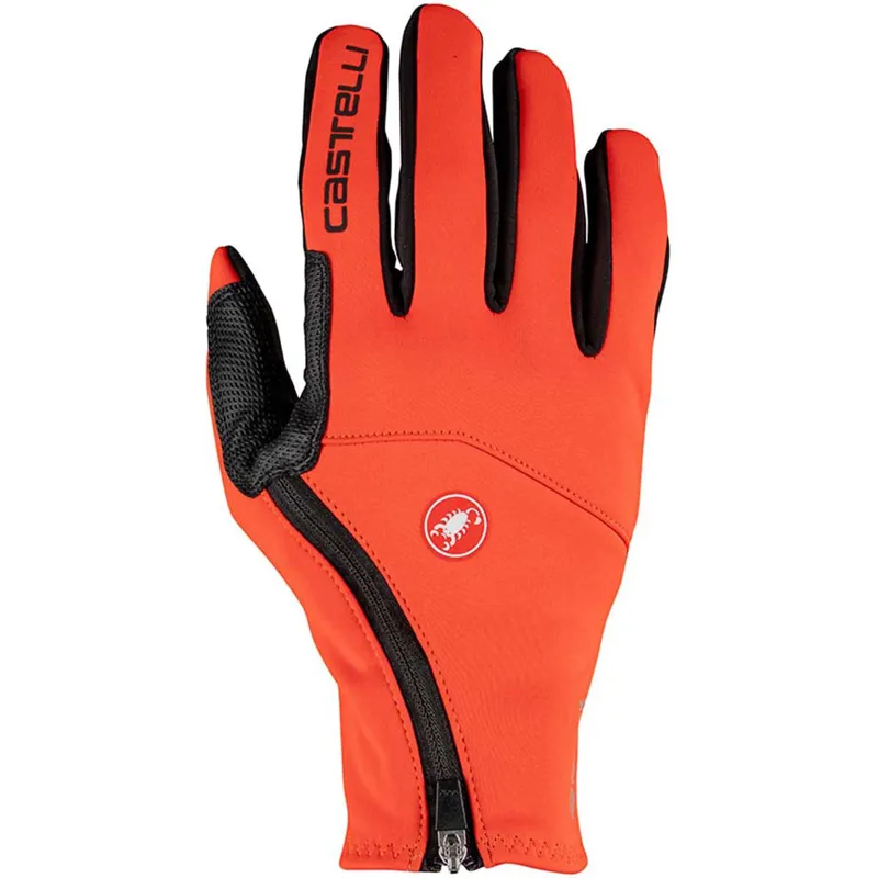 Castelli Mortirolo Glove Fiery Red