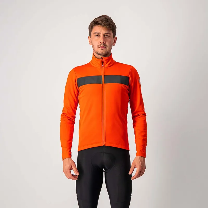Castelli Raddoppia 3 Jacket Fiery Red Black Reflex