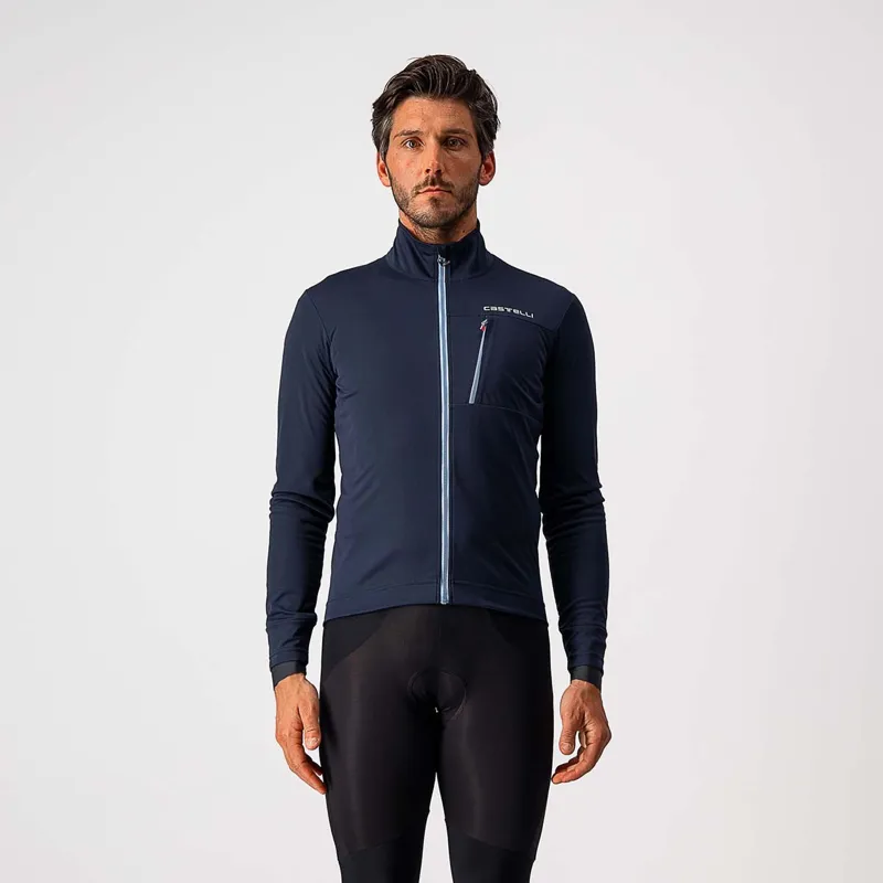 Castelli Go Jacket Savile Blue