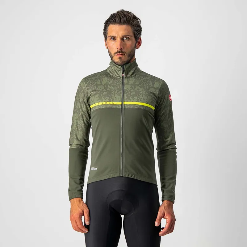 Castelli Finestre Jacket Military Green Military Chartrose