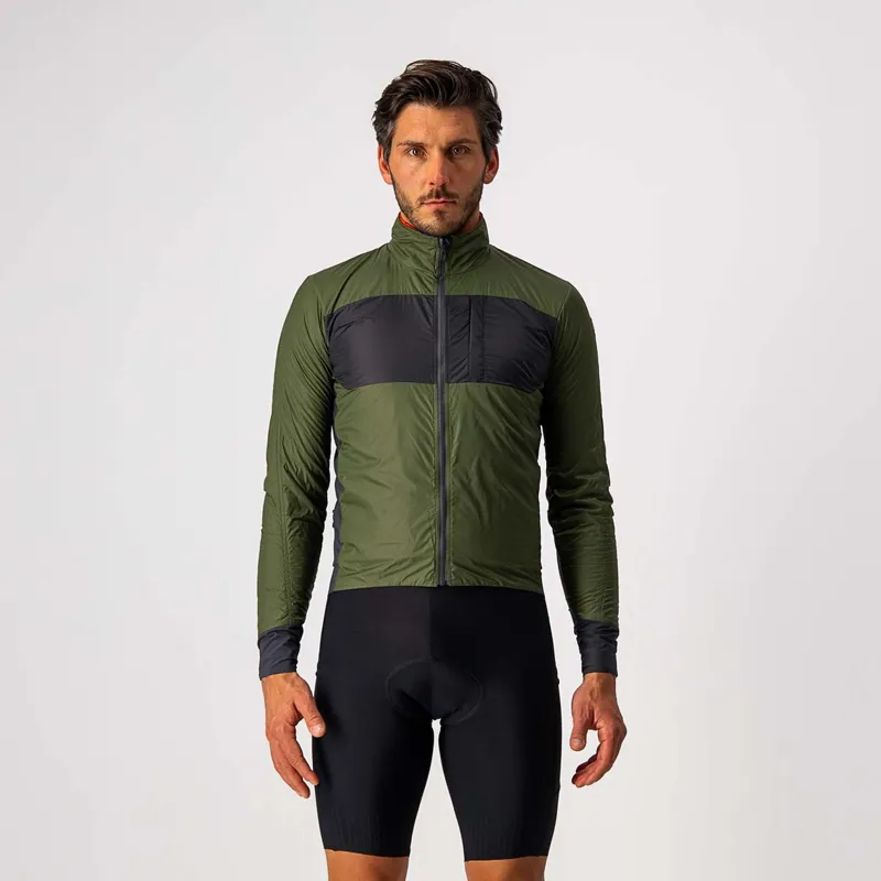 Castelli Unlimited Puffy Jacket Military Green Gray