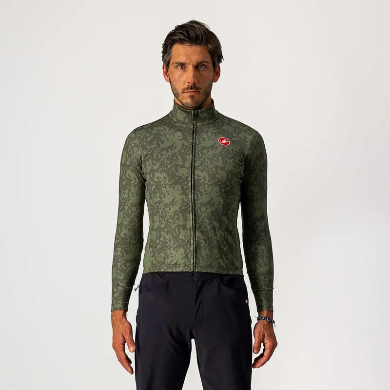 Castelli Unlimited Thermal Jersey Military Green Military