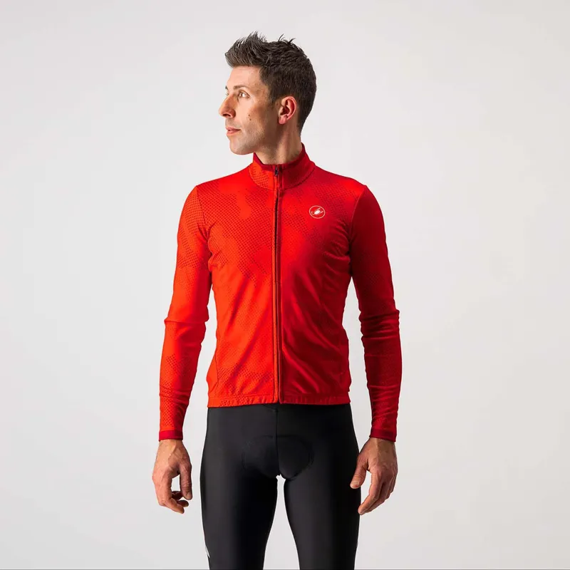 Castelli Pericolo Jersey FZ Red