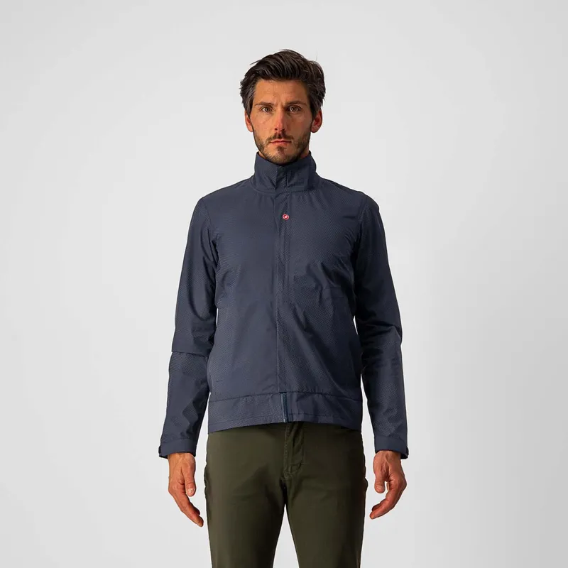 Castelli Commuter Reflex Jacket Steel Blue