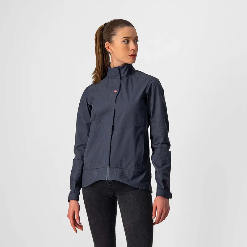 Castelli Commuter Women's Reflex Jacket Steel Blue