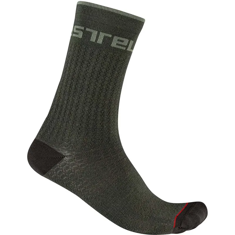 Castelli Distanza 20 Socks Military Green 