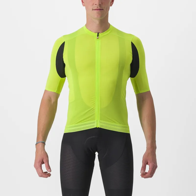 Castelli Superleggera 3 Jersey in Electric Lime