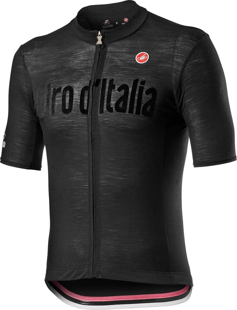 Castelli Giro Heritage Maglia Nera Mens Jersey in Black