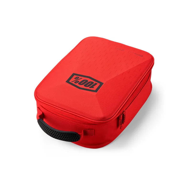 100 percent Goggle Case Red Black
