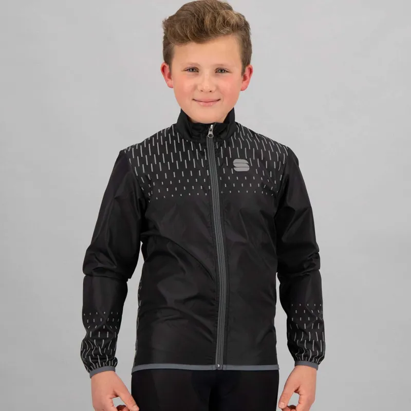 Sportful Kids Reflex Jacket in Black