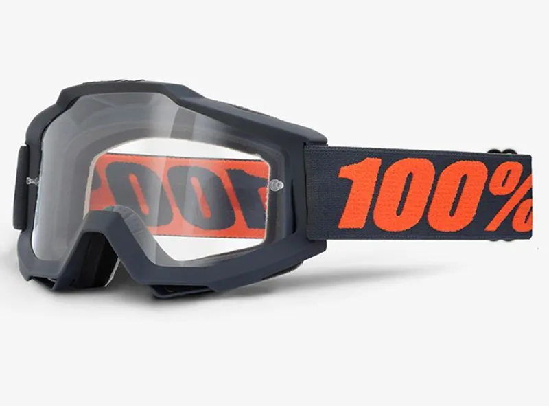 100 Percent Accuri OTG Goggles Clear Lens Gunmetal