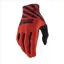 100% Celium Gloves in Red