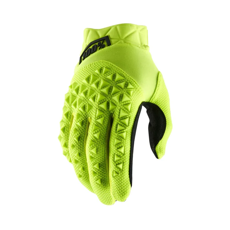100 Percent Airmatic Glove Fluo Yellow