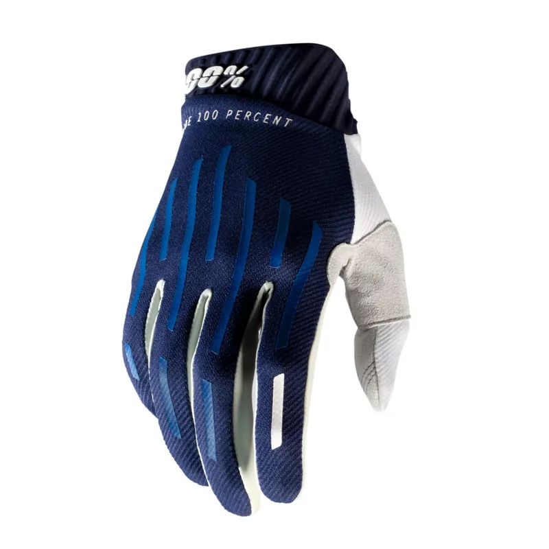 100 percent Ridefit Glove Navy 