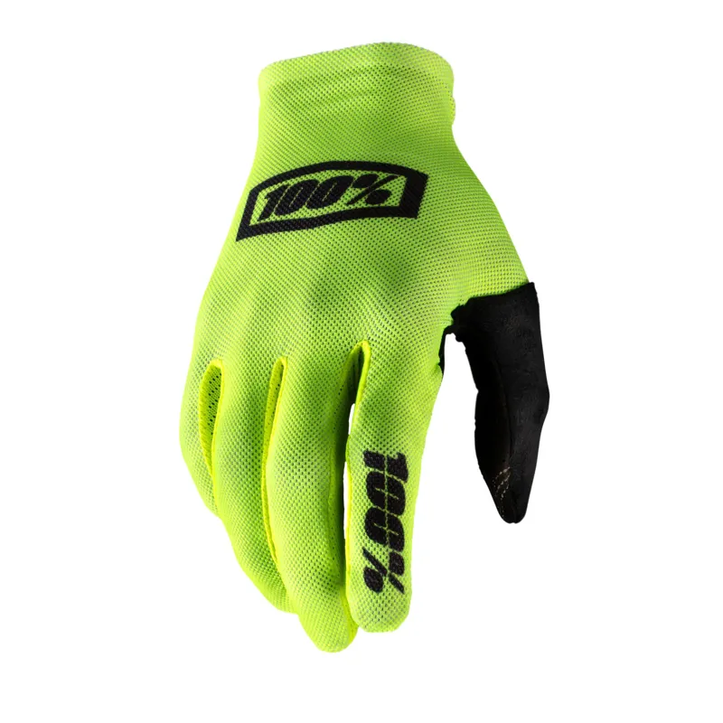 100 percent Celium Glove Fluo Yellow Black 