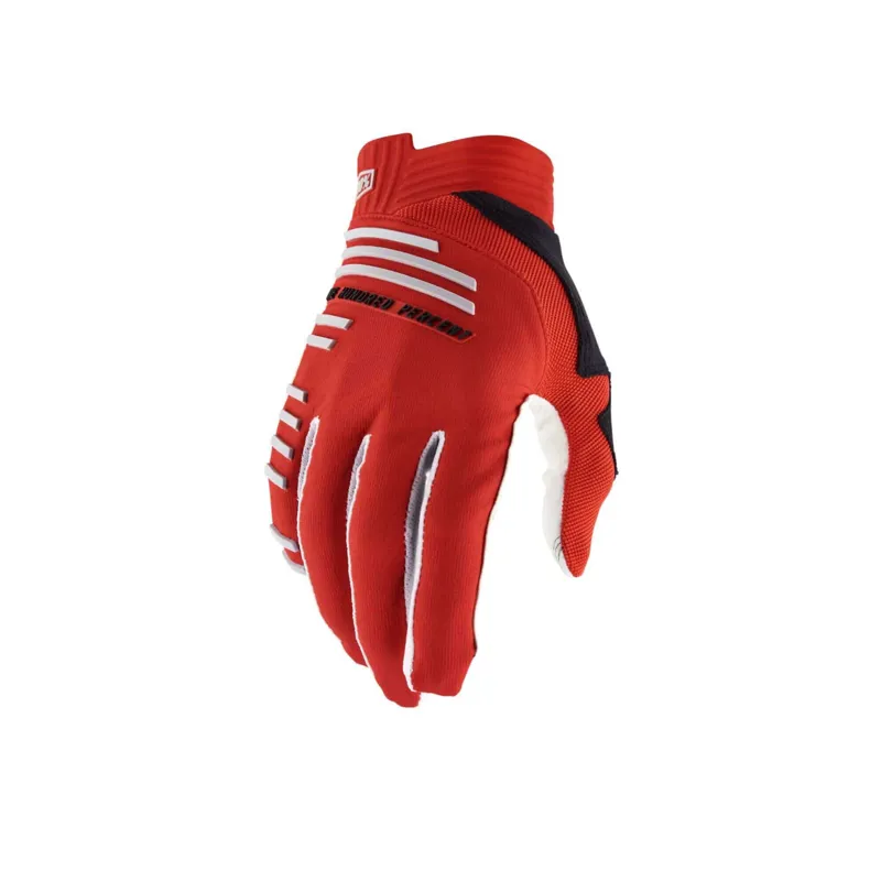 100% R-Core Gloves in Racer Red