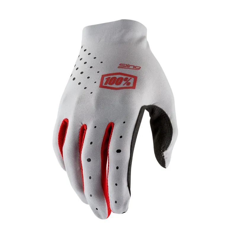 100 percent Sling MX Gloves Grey 