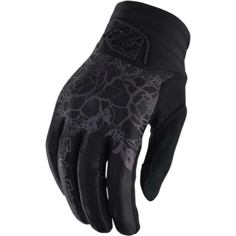 Troy Lee Designs Women's Luxe Gloves Solid Black