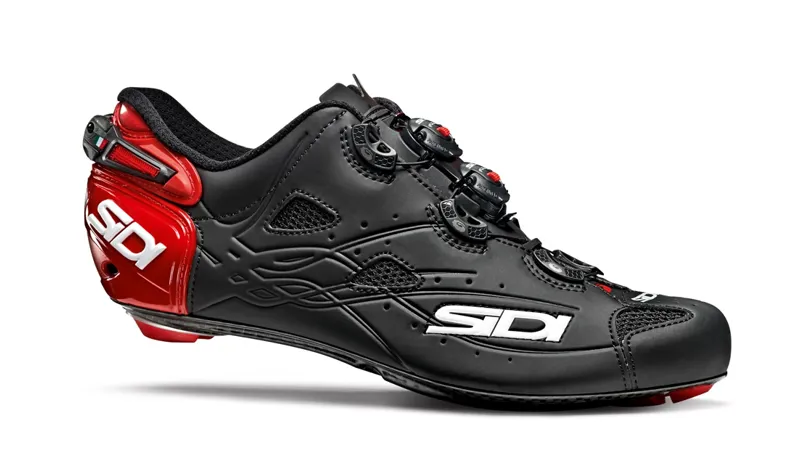 Sidi Shot Matt Road Shoe Black/Red