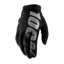 100% Brisker Women's Cold Weather Gloves in Black Grey