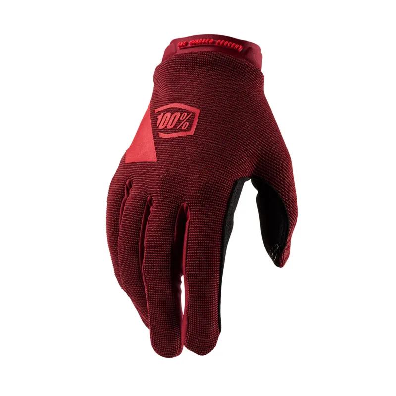 100 percent Ridecamp Womens Glove Brick 