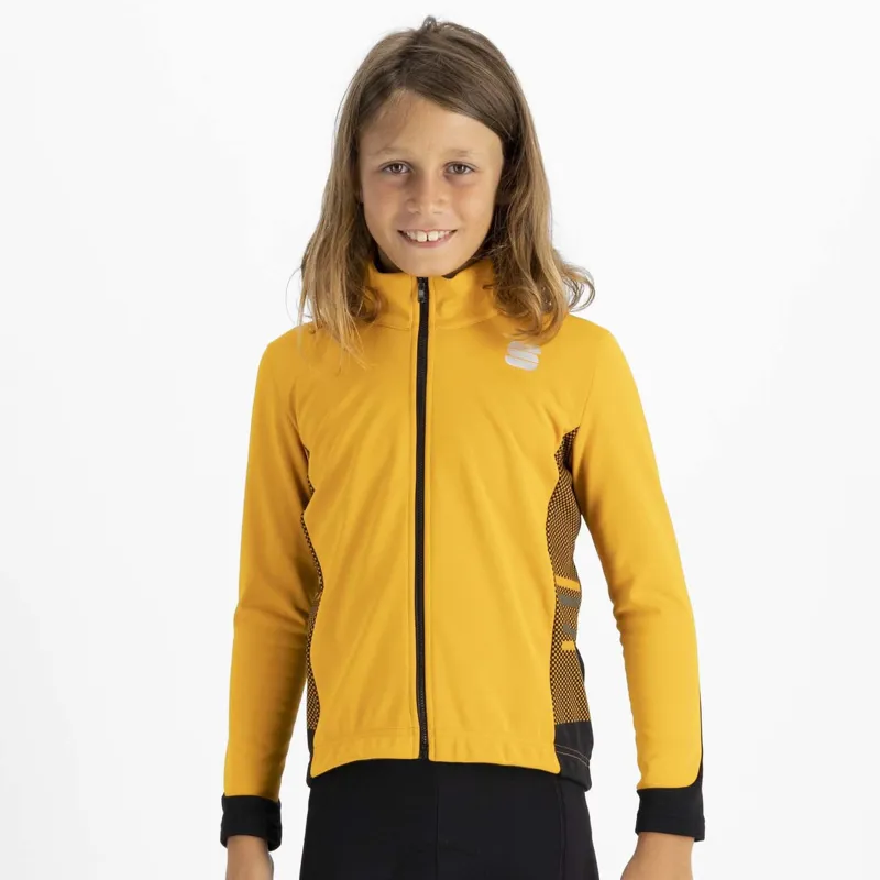Sportful Team Junior Jacket in Yellow