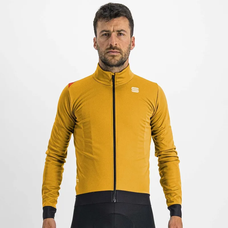 Sportful Fiandre Medium Mens Jacket in Yellow