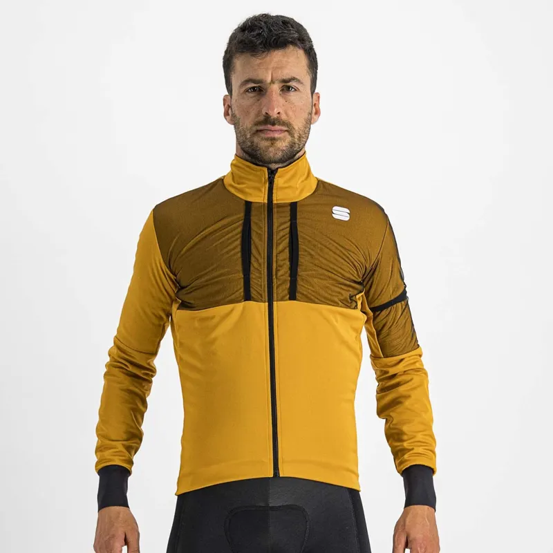 Sportful Supergiara Mens Jacket in Yellow
