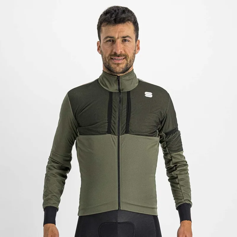 Sportful Supergiara Mens Jacket in Green