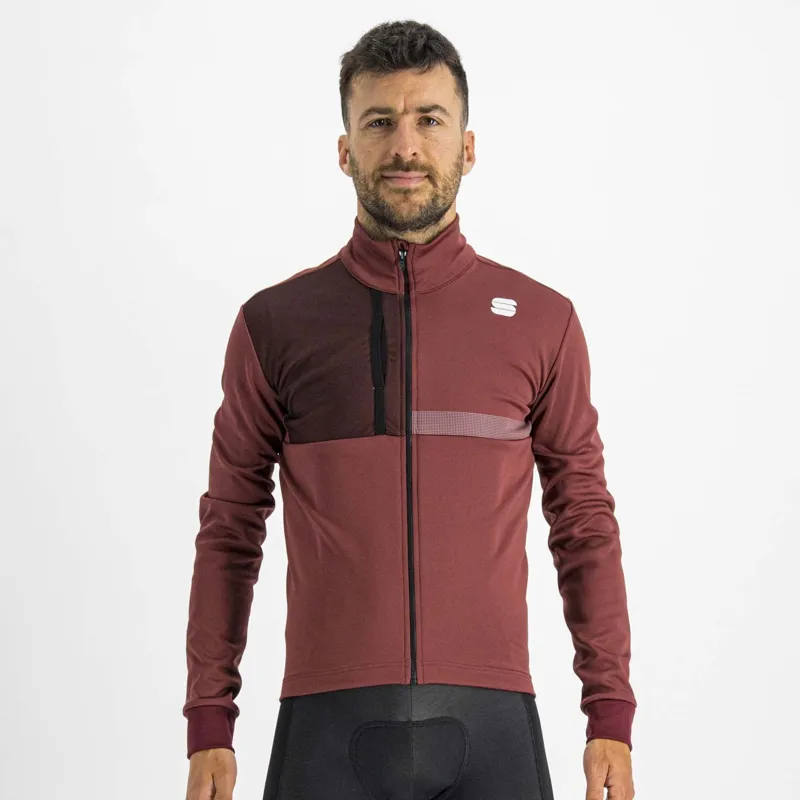 Sportful Giara Softshell Mens Jacket in Red