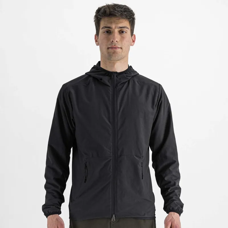 Sportful Metro Mens Light Jacket in Black