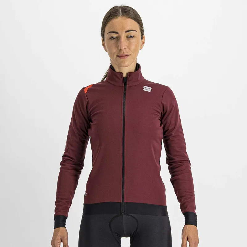 Sportful Fiandre Medium Womens Jacket in Red