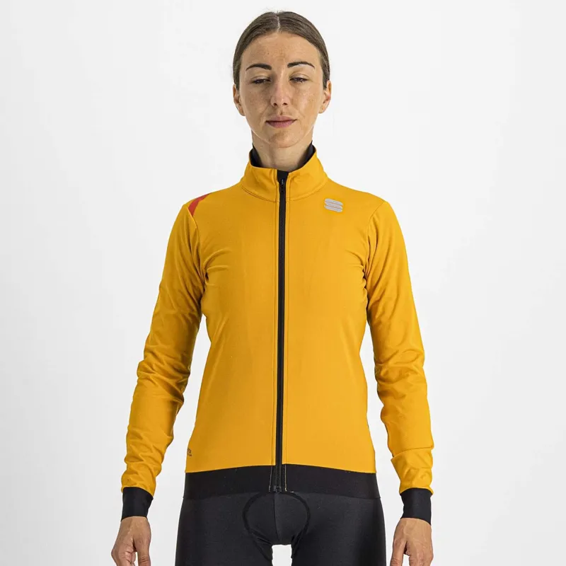 Sportful Fiandre Medium Womens Jacket in Yellow