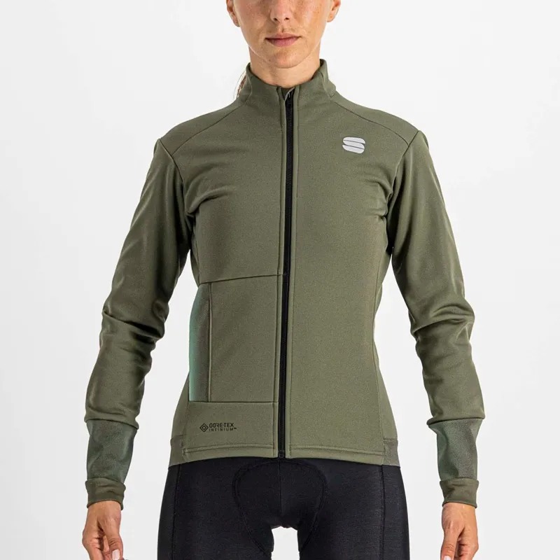 Sportful Super Womens Jacket in Green