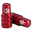 Box Cone Presta Valve Cap Pair in Red