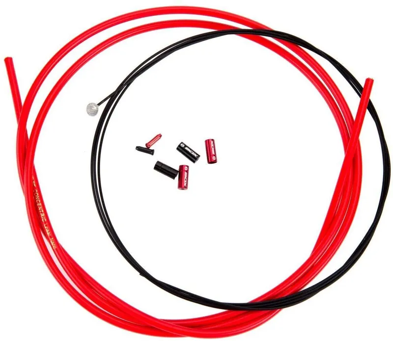 Box Concentric Linear Brake Cable Kit in Red