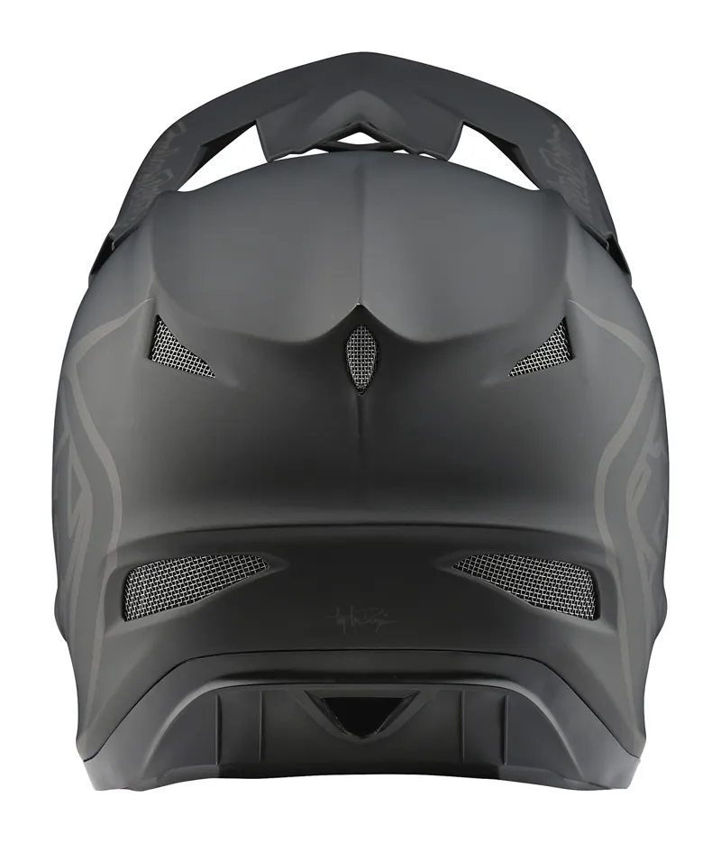 Troy Lee Designs D3 Fiberlite Helmet in Black -1
