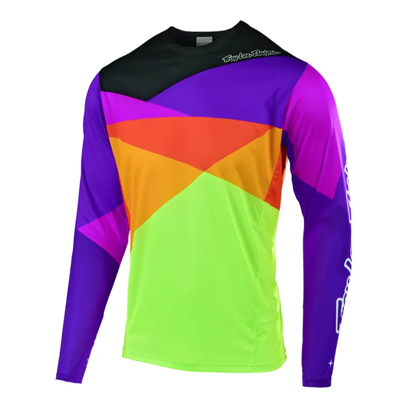 Troy Lee Designs Sprint Youth Jet Jersey Orange/Purple