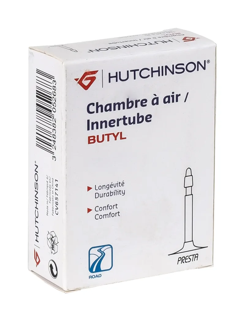 Hutchinson 1st Prize Road Inner Tube 700 Presta