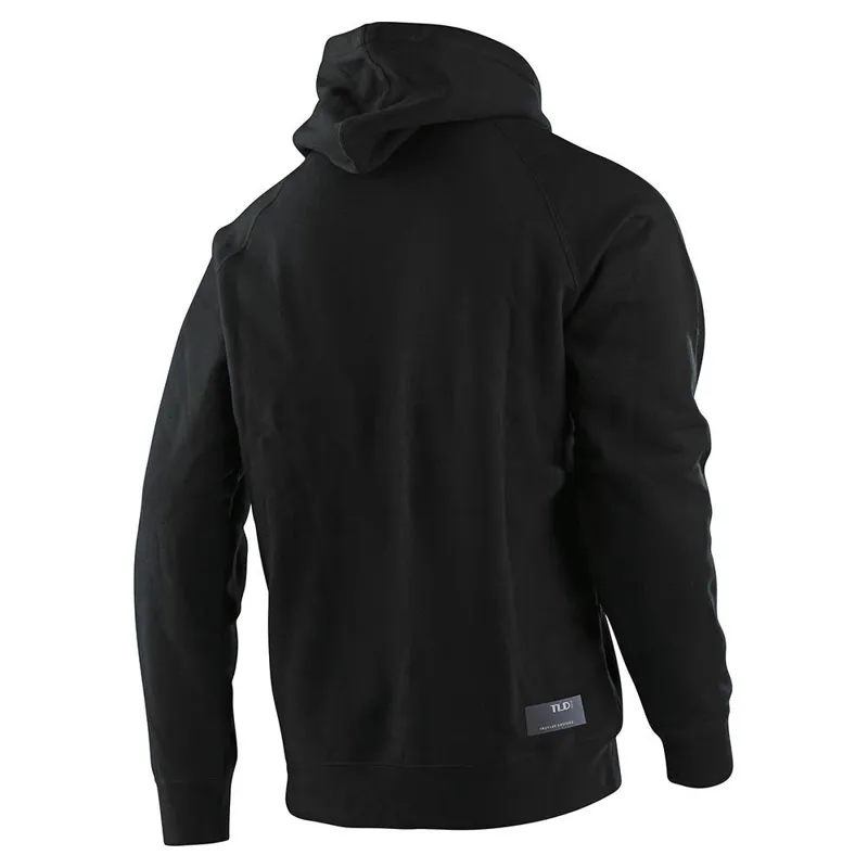 Troy Lee Designs Blackout Embossed Hoodie Black -1