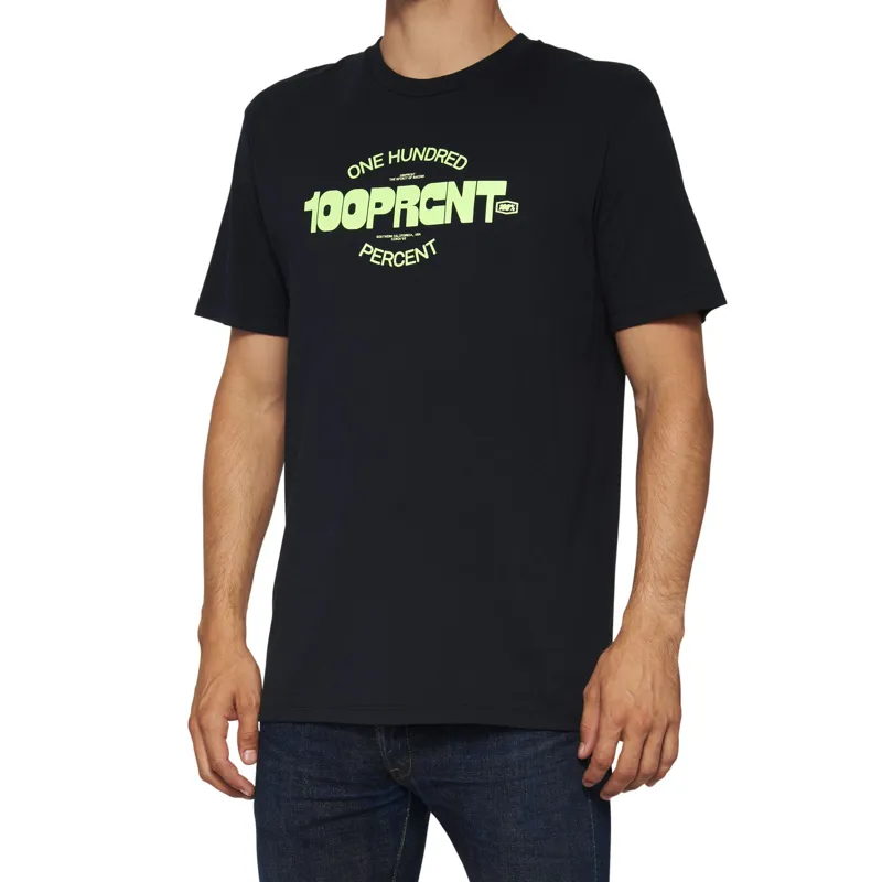 100% SERPICO Short Sleeve T-Shirt in Black