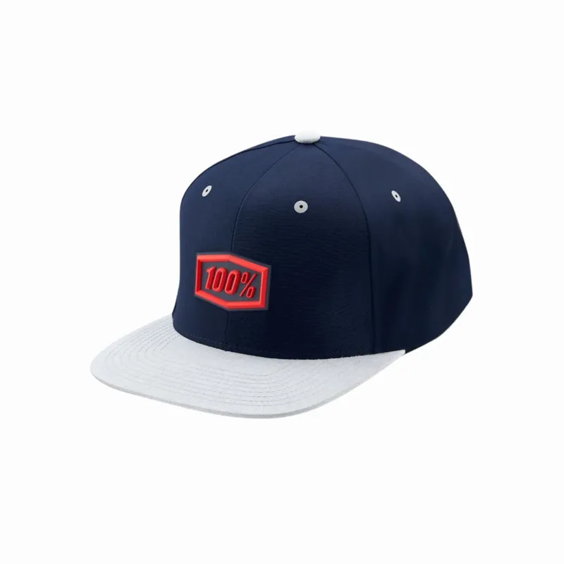 100 percent Enterprise Snapback Hat Navy