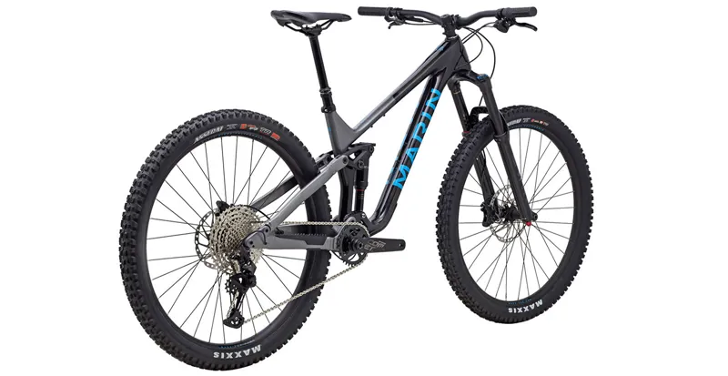 Marin Alpine Trail Carbon 1 Mountain Bike 29 In Gloss Black And Blue